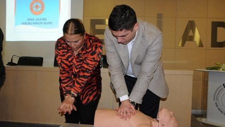 EGİAD’dan Zelzele Sonrası Birinci Yardım Eğitimi