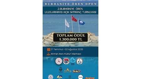 Burhaniye’de Memleketler arası Satranç Turnuvası İçin Kayıtlar Başladı